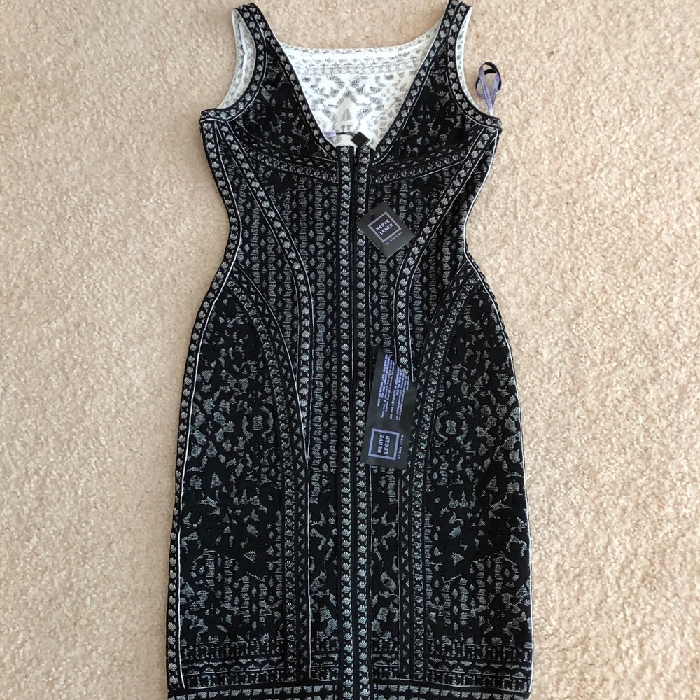 💔💔sold💔💔Herve Leger "jazmin" dress - Picture 6 of 8